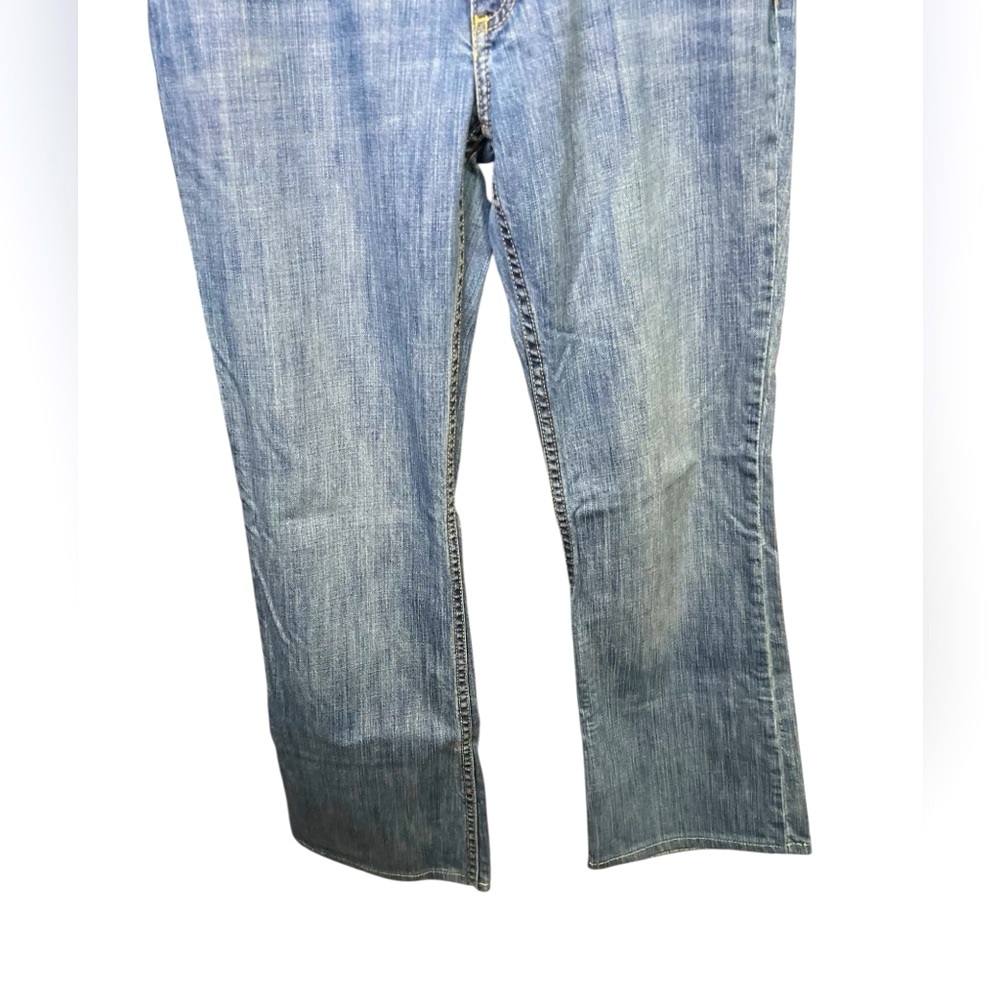 Harley-Davidson Woman’s Bootcut Denim Jeans Sz 34” - Picture 6 of 10